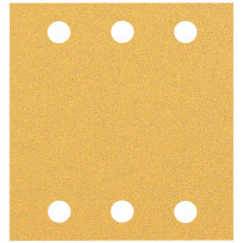 BOSCH EXPERT C470 6 lyukú csiszolópapír rezgőcsiszolókhoz, 115x107mm, G80, 10db 2608900892