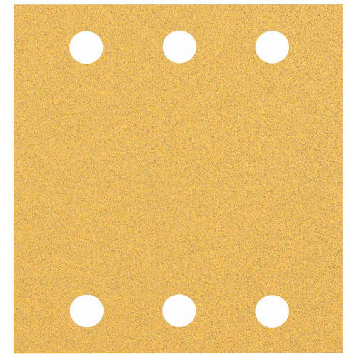 BOSCH EXPERT C470 6 lyukú csiszolópapír rezgőcsiszolókhoz, 115x107mm, G80, 10db 2608900892