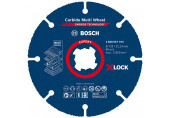 BOSCH EXPERT Carbide Multi Wheel X-LOCK vágótárcsa, 125 mm, 22,23 mm 2608901193