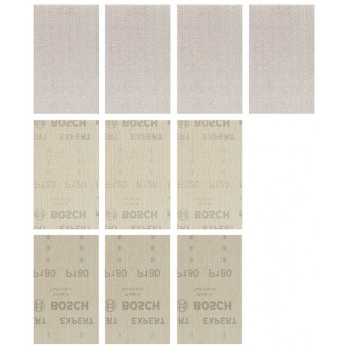 BOSCH EXPERT M480 csiszolóháló készlet, 80 x 133 mm, 10 db 2608901205