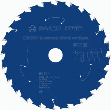 BOSCH EXPERT Construct Wood cordless körfűrészlap, 160 x 1.6/1 x 20 mm, T24 2608902209