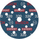 BOSCH EXPERT O780 Foil csiszolótárcsa, 125 mm, G320 2608902405