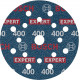 BOSCH EXPERT O780 Foil csiszolótárcsa, 125 mm, G400 2608902406
