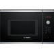 Bosch Serie 4 Beépíthető mikrohullámú sütő 59 x 38 cm Szálcsiszolt acél BFL553MS0