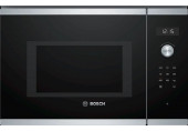 Bosch Serie 6 Beépíthető mikrohullámú sütő 59 x 38 cm Szálcsiszolt acél BFL554MS0