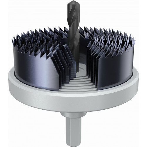 BOSCH Fa és gipszkarton körkivágó-készlet befogótüskével 2608594507