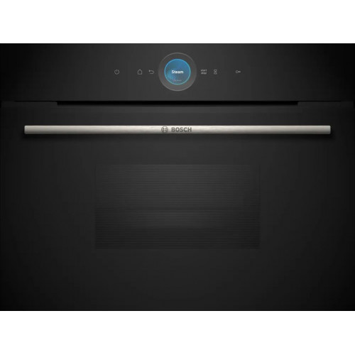 Bosch Serie 8 Beépíthető gőzpároló 60 x 45 cm Fekete CDG714XB1