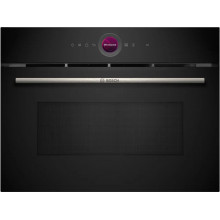 Bosch Serie 8 Beépíthető mikrohullámú sütő 60 x 45 cm Fekete CEG732XB1