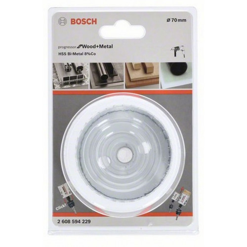BOSCH Körkivágó Progressor for Wood and Metal, 70 mm 2608594229