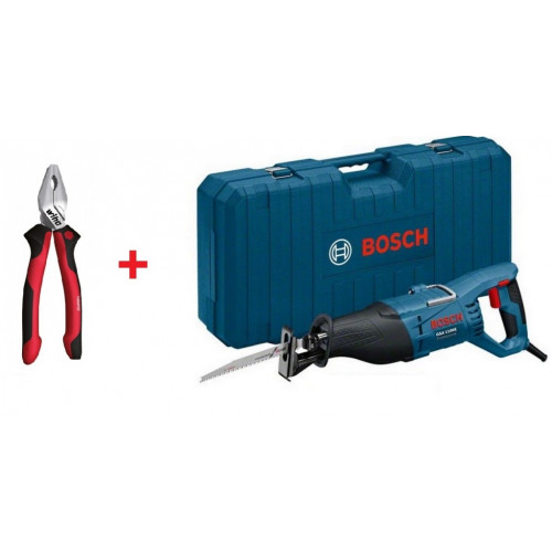 BOSCH GSA 1100 E Professional Szablyafűrész + Wiha kombinált fogó 0615990K32