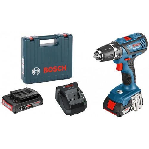 BOSCH GSR 18-2-LI Plus Professional Akkus fúrócsavarozók 06019E6122