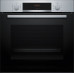 Bosch Serie 4 Beépíthető sütő 60 x 60 cm Szálcsiszolt acél HBA534ES3