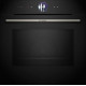 Bosch Serie 8 Beépíthető sütő mikrohullám funkcióval 60 x 60 cm Fekete HMG7764B1