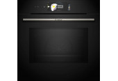 Bosch Serie 8 Beépíthető sütő mikrohullám funkcióval 60 x 60 cm Fekete HMG778NB1