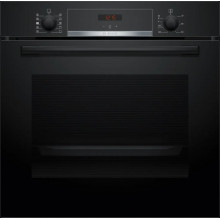 Bosch Serie 4 Beépíthető sütő gőz funkcióval 60 x 60 cm Fekete HQA534BB3
