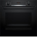 Bosch Serie 4 Beépíthető sütő gőz funkcióval 60 x 60 cm Fekete HQA534BB3