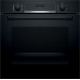 BOSCH Serie 4, Beépíthető sütő gőz funkcióval, 60 x 60 cm, Fekete HRA534EB0