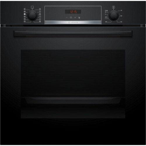 BOSCH Serie 4 Beépíthető sütő gőz funkcióval 60 x 60 cm Fekete HRA574BB0