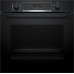 BOSCH Serie 4 Beépíthető sütő gőz funkcióval 60 x 60 cm Fekete HRA574BB0