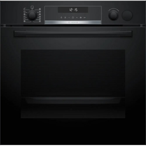 Bosch Serie 6 Beépíthető sütő gőz funkcióval 60 x 60 cm Fekete HRG578CB7