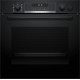 Bosch Serie 6 Beépíthető sütő gőz funkcióval 60 x 60 cm Fekete HRG578CB7