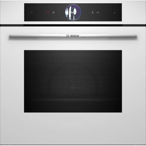 Bosch Serie 8 Beépíthető gőzsütő 60 x 60 cm Fehér HSG7361W1