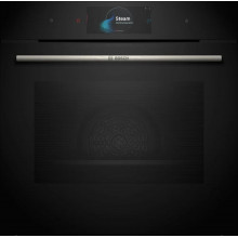 Bosch Serie 8 Beépíthető gőzsütő 60 x 60 cm Fekete HSG7584B1
