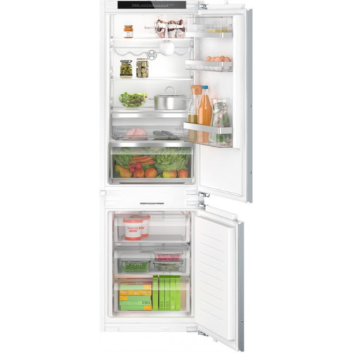 Bosch Serie 6 Beépíthető, alulfagyasztós hűtő-fagyasztó komb. 177.2 x 55.8 cm KIN86ADB0