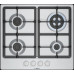 Bosch Serie 4 Gáz főzőlap 60 cm Nemesacél PGH6B5K90
