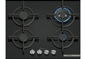 Bosch Serie 6 Gáz főzőlap 60 cm Edzett üveg, Fekete PPH6A6I10