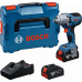 BOSCH GDS18V-450P PROFESSIONAL Akkus ütvecsavarozó, 2x5,0Ah, L-BOXX 06019K4303