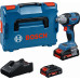BOSCH GDS18V-330H PROFESSIONAL Akkus ütvecsavarozó, 2x5,0Ah, L-BOXX 06019L5203