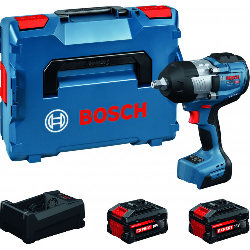 BOSCH GDS18V-1400 PROFESSIONAL Ütvefúró-csavarozók, 2x5,5Ah, L-BOXX 06019R5002 BOSCH GDS18V-1400 PROFESSIONAL Ütvefúró-csavarozók, 2x5,5Ah, L-BOXX 06019R5002