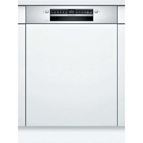 Bosch Serie 4 Félig beépíthető mosogatógép 60 cm Nemesacél