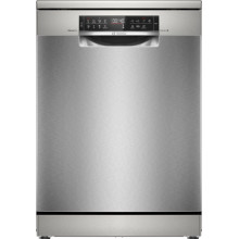 Bosch Serie 6 Szabadonálló mosogatógép, 60 cm, ezüst inox SMS6ECI04E