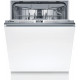 Bosch Serie 4, Beépíthető mosogatógép, 60 cm SMV4EVX08E