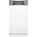 Bosch Serie 2, Félig beépíthető mosogatógép, 45 cm, Szálcsiszolt acél SPI2HKS42E