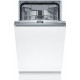 Bosch Serie 4, Beépíthető mosogatógép, 45 cm SPV4HMX10E