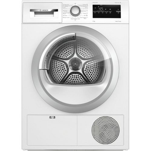 Bosch Serie 4 Hőszivattyús szárítógép 8 kg WTH85292BY