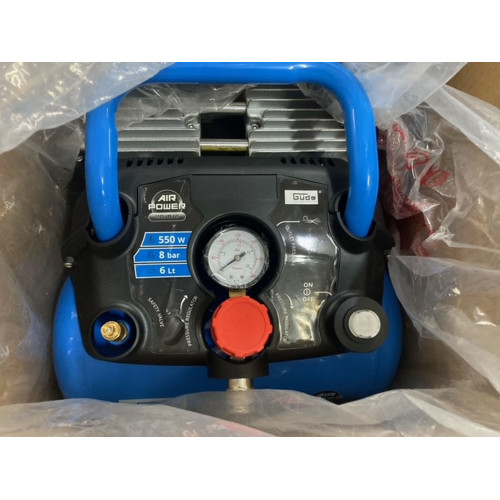 KIÁRUSÍTÁS GÜDE 110/8/6 Airpower Silent kompresszor 50134 SZERVIZELT