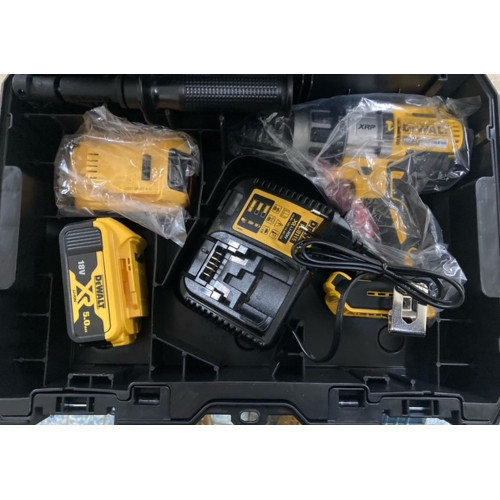 DeWALT DCD996P2-QW Akkus szénkefementes ütvefúró-csavarozó TSTAK (18V/2x5,0Ah)