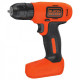 Black & Decker BDCD8-QW Akkus fúró-csavarozó (12Nm/7,2V/1x1,5Ah)