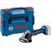 BOSCH GWS 18V-7 PROFESSIONAL Akkus sarokcsiszoló (18V/akku,töltő nélkül) L-BOXX 06019H9002