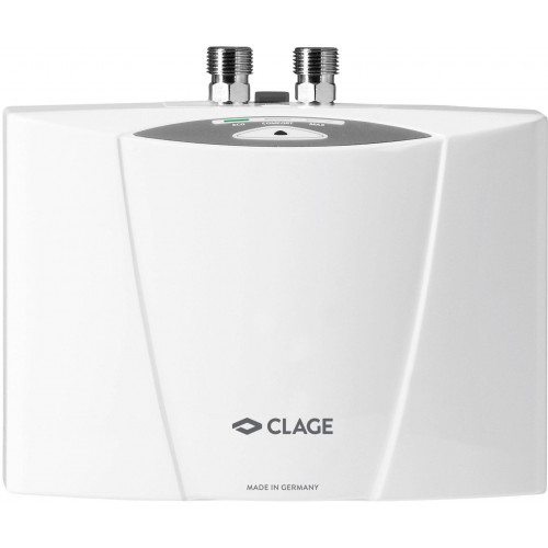 CLAGE MCX 7 Mini átfolyós vízmelegítő 6,5 kW 400 V 1500-15007 CLAGE MCX 7 Mini átfolyós vízmelegítő 6,5 kW 400 V 1500-15007