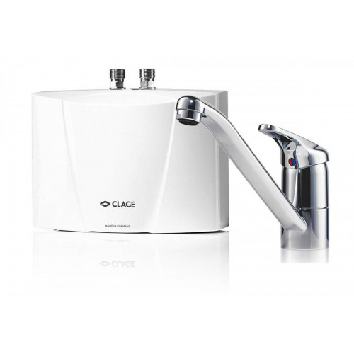 CLAGE M4 EKM Átfolyós vízmelegítő készülék 4,4 kW 230 V + csaptelep 1500-17224