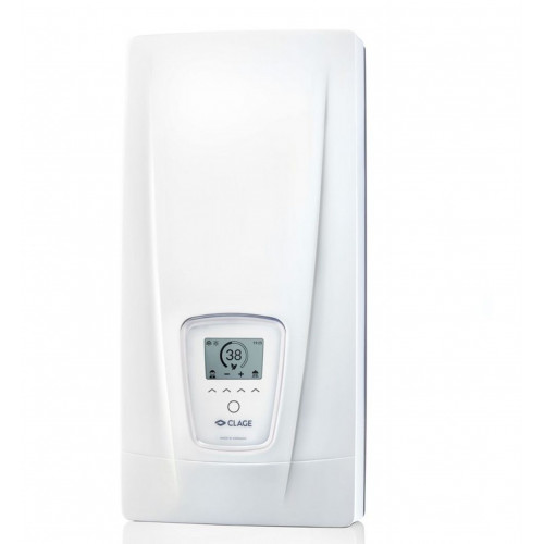 CLAGE DEX NEXT átfolyós vízmelegítő készülék 18-27 kW 400 V 3200-36400