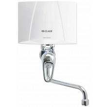 CLAGE M3 SME Átfolyós vízmelegítő készülék 3,5 kW 230 V + csaptelep 1500-17153 HASZNÁLT