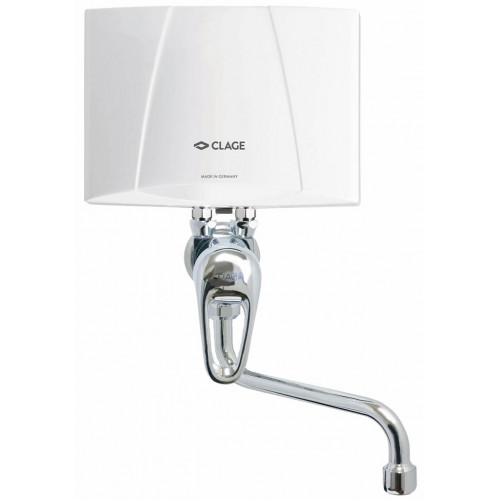 CLAGE M3 SME Átfolyós vízmelegítő készülék 3,5 kW 230 V + csaptelep 1500-17153 HASZNÁLT