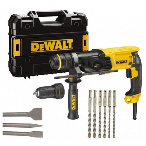 DeWALT D25134KP-QS Kombinált kalapács SDS-Plus 26mm (800W/2,8J) Tstak