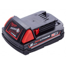 KIÁRUSÍTÁS Milwaukee M18 B2 Redlithium Akkumulátor (18V/2,0Ah) 4932430062 SZERVIZELT